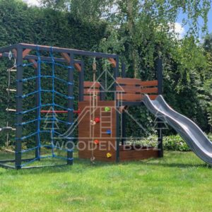 plac zabaw z drewna - nela 24