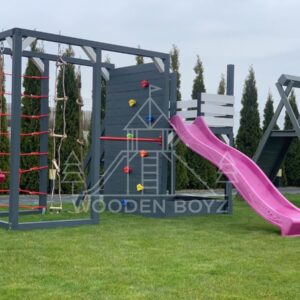 plac zabaw z drewna - nela 33